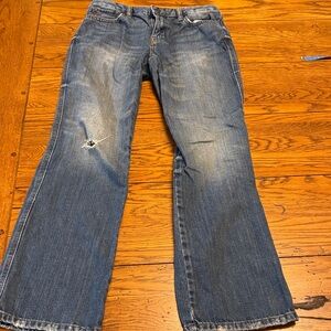 Ralph Lauren Kids Blue Distressed Jeans